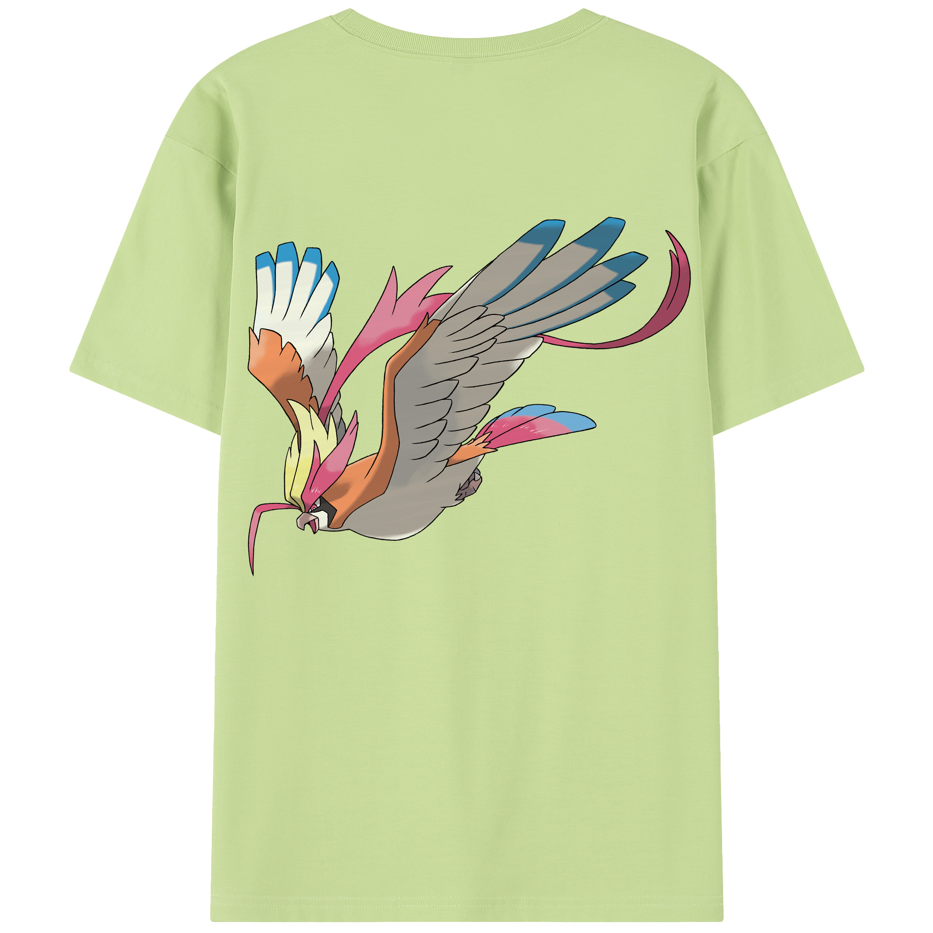 （画像用） ポケットモンスター Pokémon 綿100％半袖Tシャツ（背面プリント）
